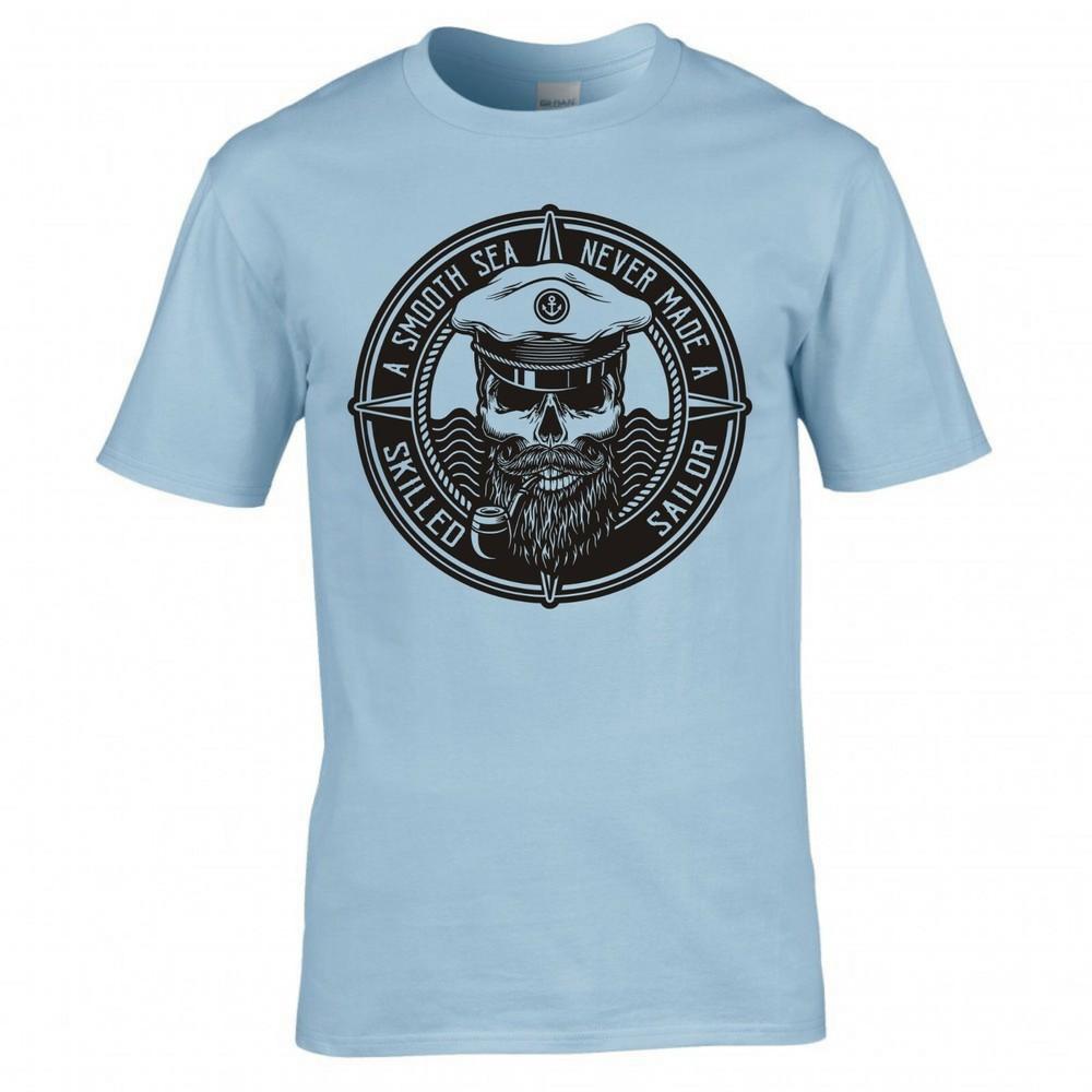 Old School Sailor A Smooth Sea Never Made Tshirt