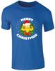 Merry Christmas Funny Gym Carrot Tshirt Funny Cardio Corn Xmas Unisex Tee Top