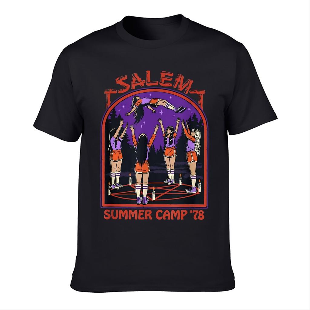 Футболка Steven Rhodes Salem Summer Camp '78 Retro с черным юмором