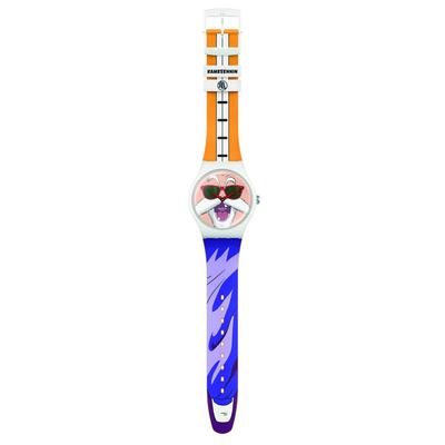 KAMESENNIN X SWATCH New Gent SUOZ346 Оранжевые наручные часы,