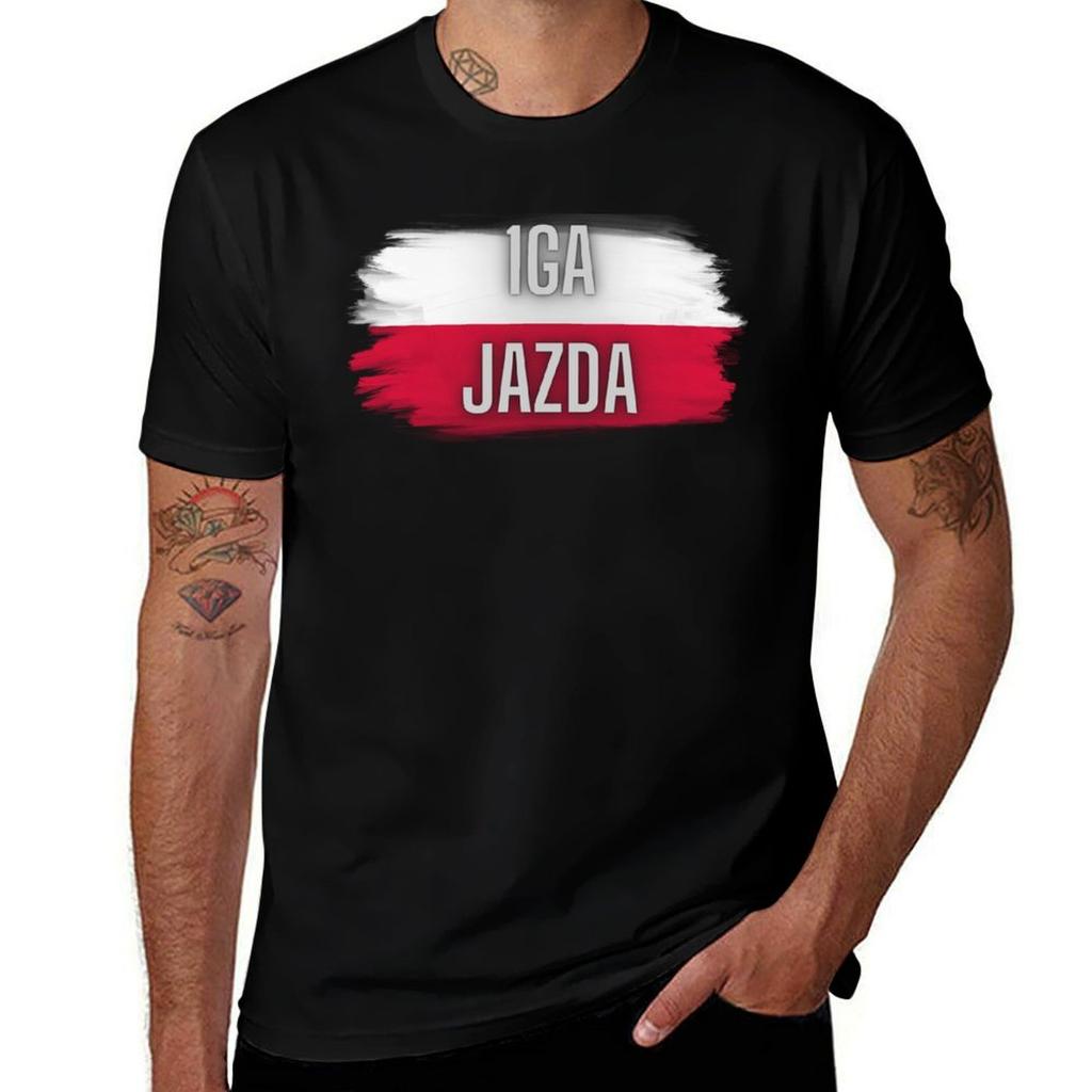 1ga Swiatek Jazda Tshirt Casual Light Summer Short Sleeve Top