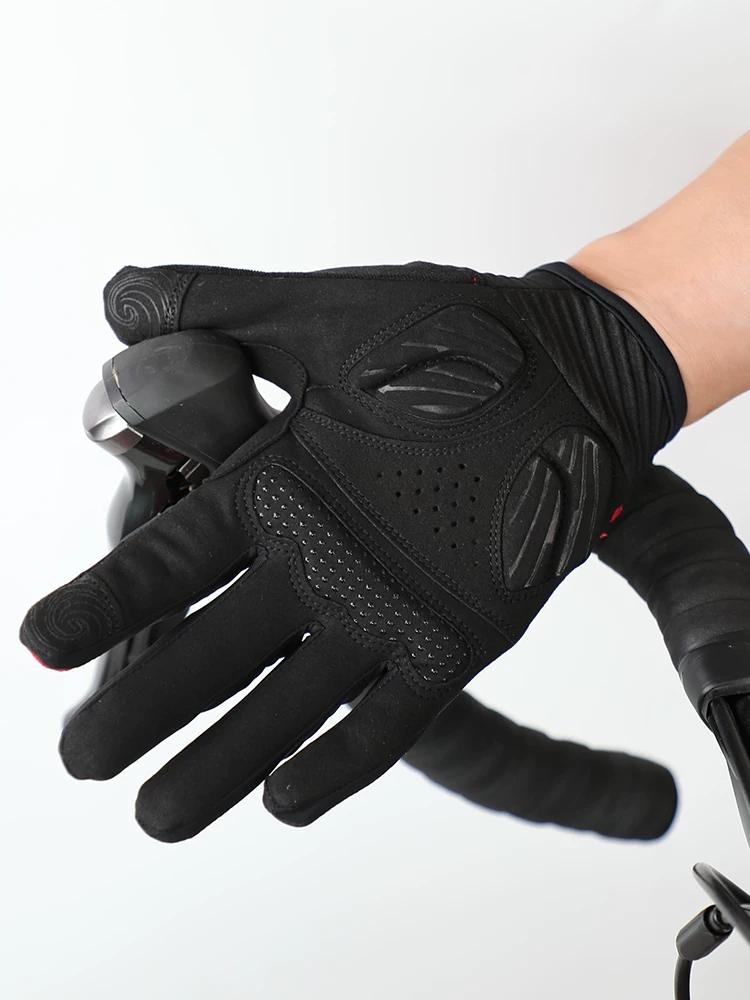 Giant Giant Bicycle Cycling Gloves Fall and Winter Mountain Highway Vehicle Full Finger Special Touch Screen Shock Absorber Gloves