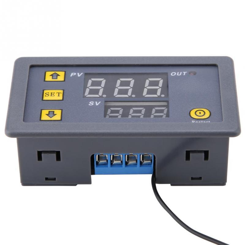 Цифровой термостат контроллер температуры сигнализация W3230 DC 12V 24V 220V led Digital