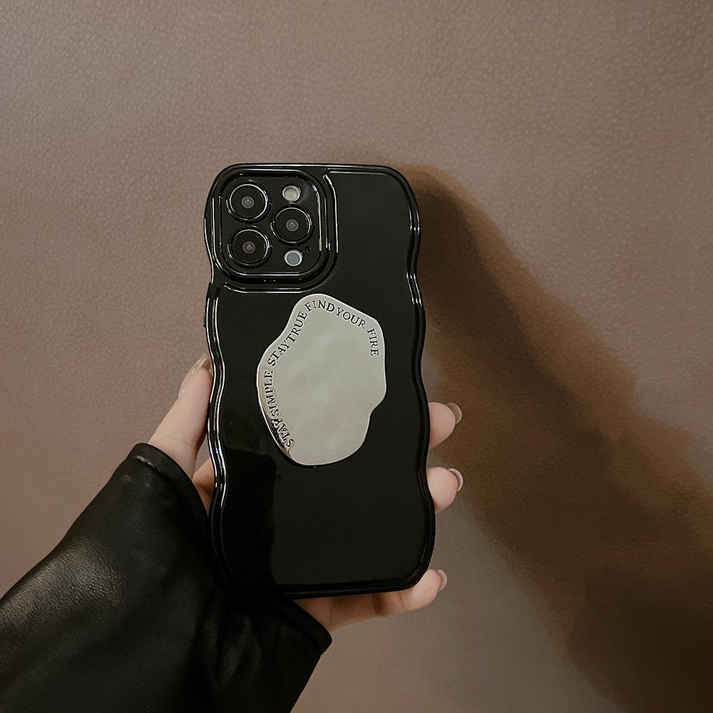 Высококачественный держатель-подставка Ins Jane, черный чехол для телефона Iphone 13 Pro Max 14promax Plus 11 12 Promax, противоударный чехол Conque