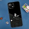 Чехол Космонавт Звезда Космос для Xiaomi 11T 12T 13T 14T Pro 13 14 15 Ultra POCO X7 Pro X3 X5 X6 M6 F5 F6 Pro