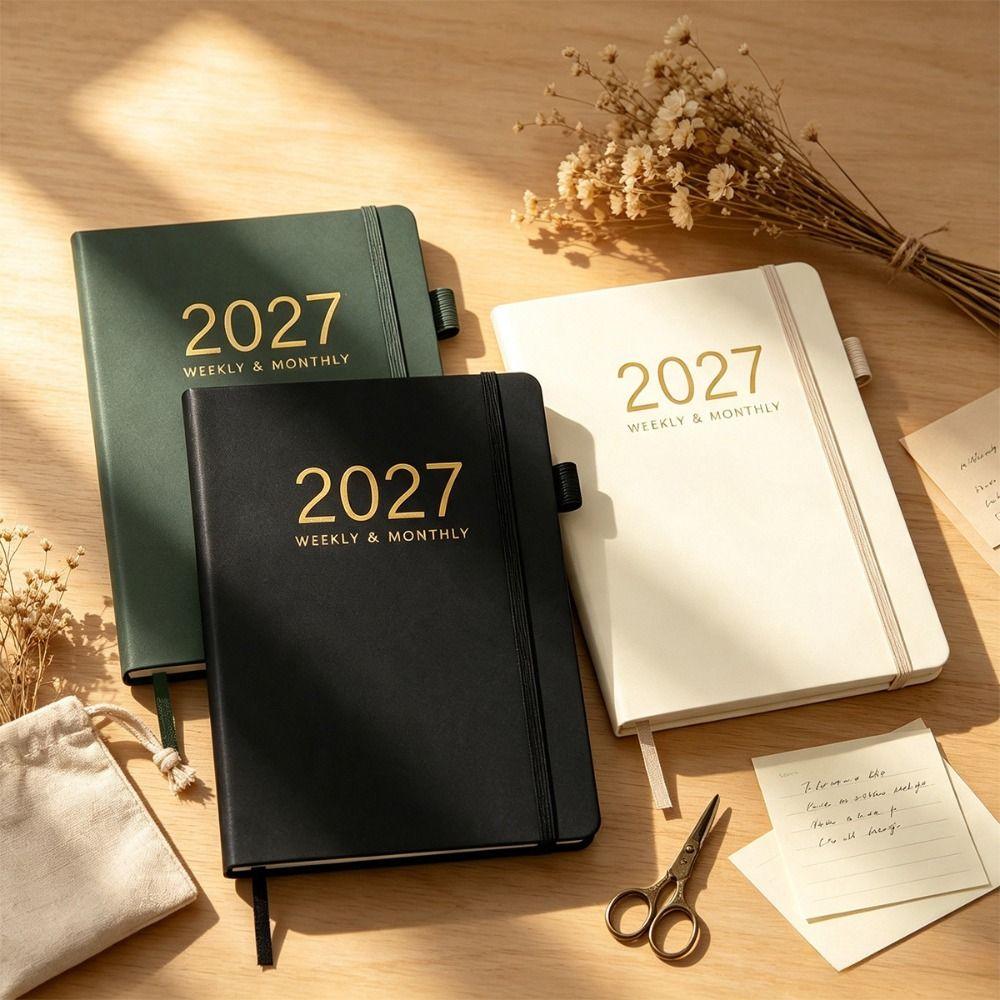 Planner Reminder 2027 Schedule Book A5 Daily Planner Book Portable Planner Notebook Students