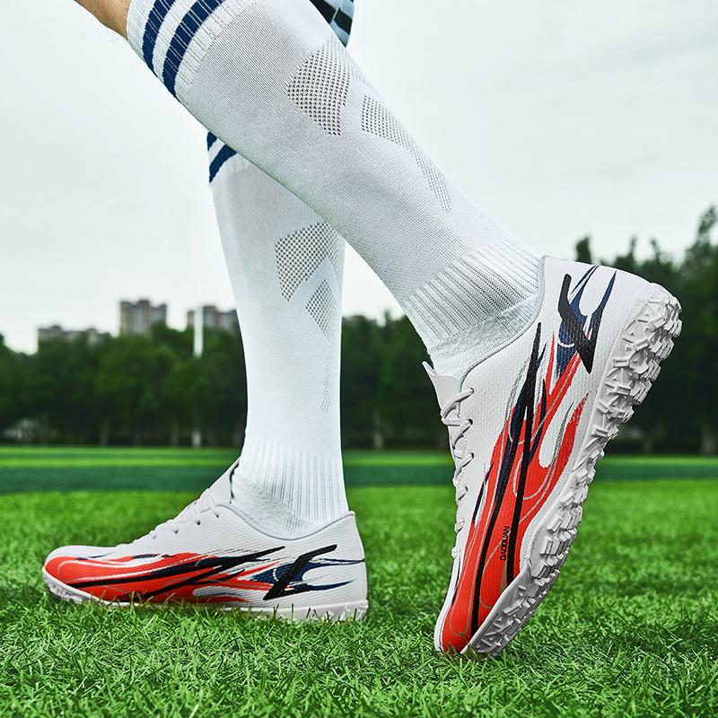 Kids Football Shoes  Broken Nails Male Teenagers Professional Artificial Grass Training Shoes Children's Football Boots
