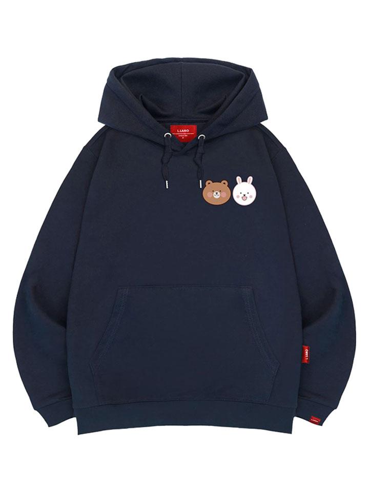 Толстовка с милыми животными Унисекс Большие размеры M~4XL (Тип)