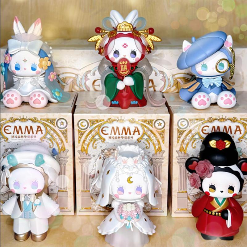 Новые куклы EMMA Secrect Forest Beloved Series в слепых коробках, фигурки персонажей аниме, модные игрушки, декор для стола, подарок для девочек, коробка-сюрприз