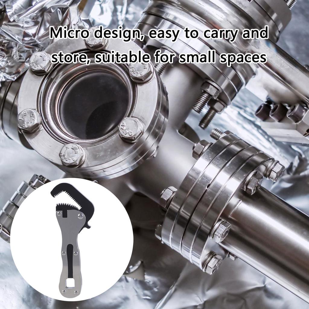 Миниатюрный грубый гаечный ключ для автомобильной и мебельной сборки, быстрые исправления в ограниченном пространстве, повседневный бытовой ремонт