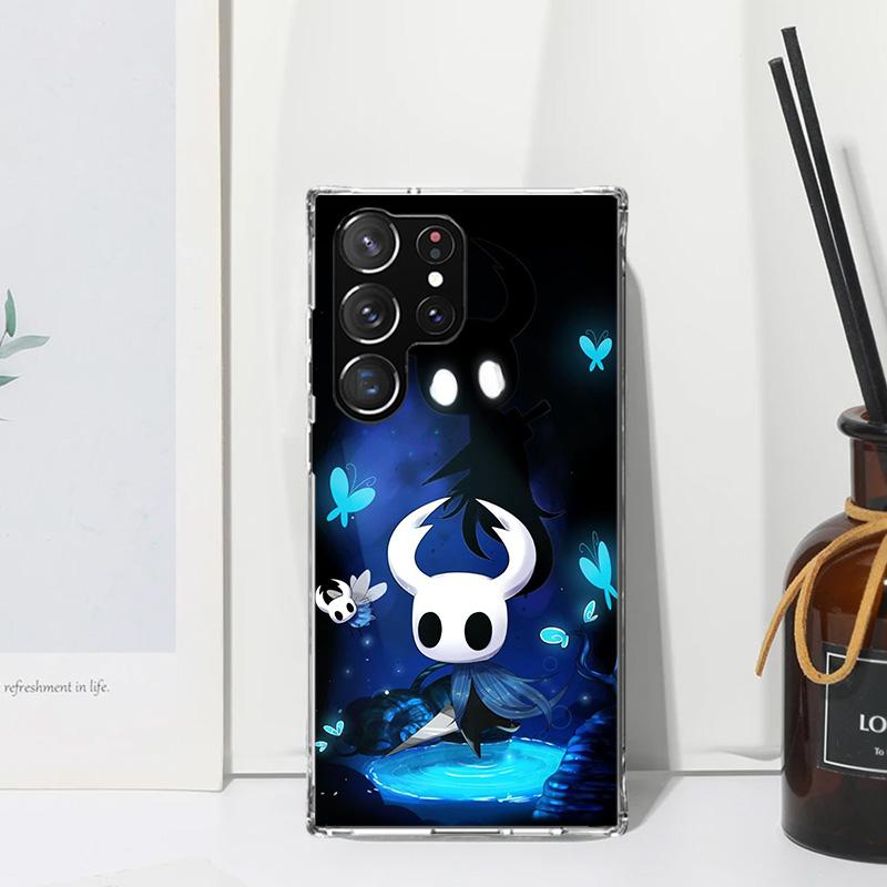 Мультяшный чехол для телефона Hollow Knight для Samsung Galaxy S25 S24 S23 S22 Ultra S21 FE S20 Plus S10 + S10E Художественные Fundas Задняя крышка S24 S