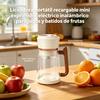 Licuadora Portátil Recargable Mini Exprimidor Eléctrico Inalámbrico Para Jugos Y Batidos De Frutas