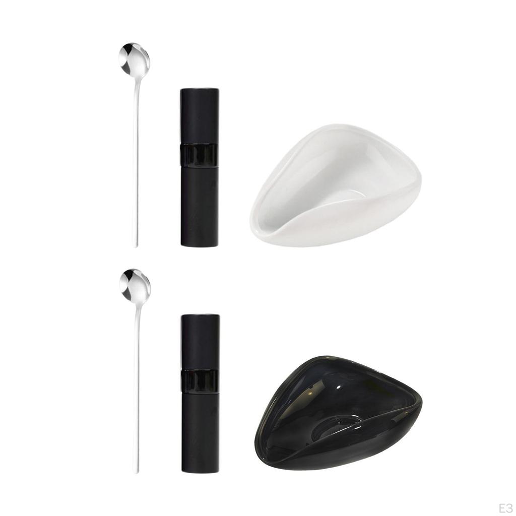 Керамический дозирующий сосуд, чаша для кофейных зерен с мерной ложкой, контейнер для подарков, чая