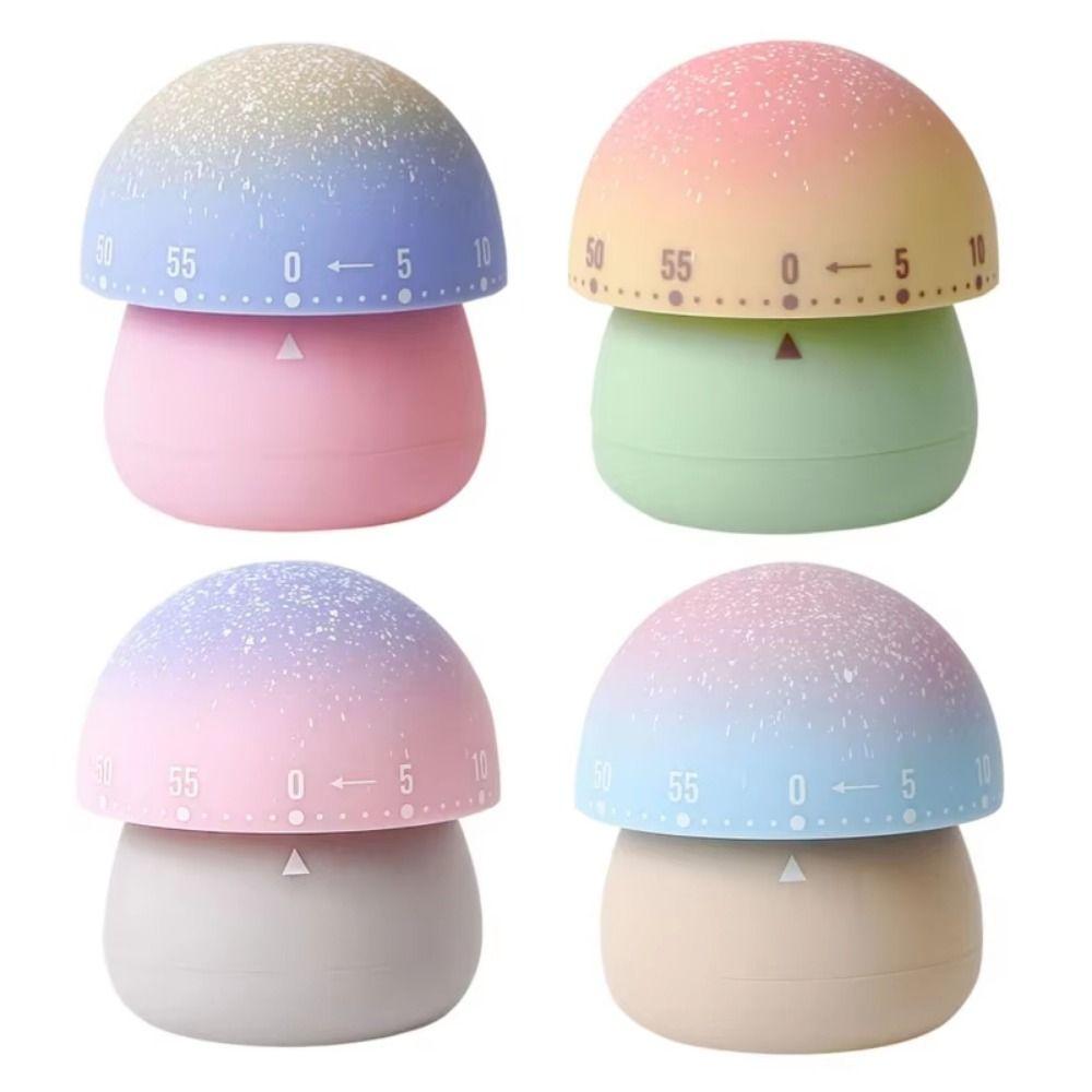 Ручной таймер обратного отсчета Милый гриб Инструменты для управления временем Игра на пианино