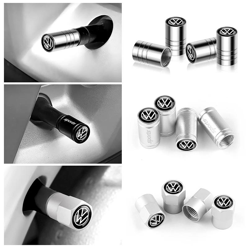 Car Tire Wheel Valve Caps Cover/Car Key Chain Ring Keychain For VW Golf Tiguan Jetta Passat T5 Polo Touran GTI Caddy Transporter zq2