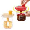 Portable Hand Seasoning Mixer Rotating Salad Dressing Shake Bottle Manual Stirring Bottle  Garlic