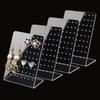 1 шт. Прозрачная акриловая подставка для ювелирных изделий Шпильки Серьги Полка для сережек Доска для демонстрации сережек Хранение Украшения Стенд для демонстрации ожерелий