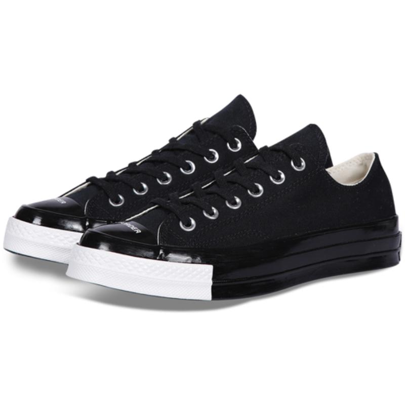 Converse Chuck Taylor All Star 1970-е Повседневные и Удобные Низкие Кеды из Канваса Унисекс Черные
