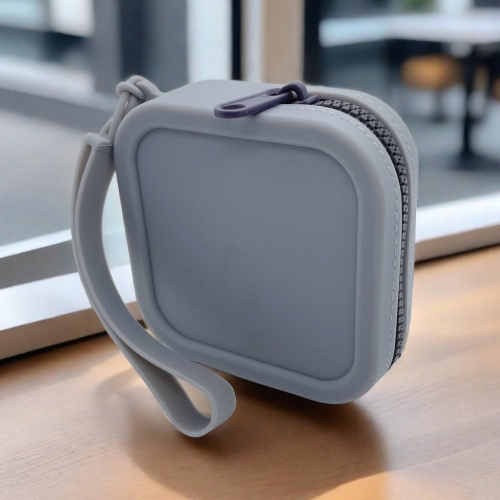 Водонепроницаемый кошелек для монет, косметичка на молнии, простая сумка для наушников, для женщин и девочек