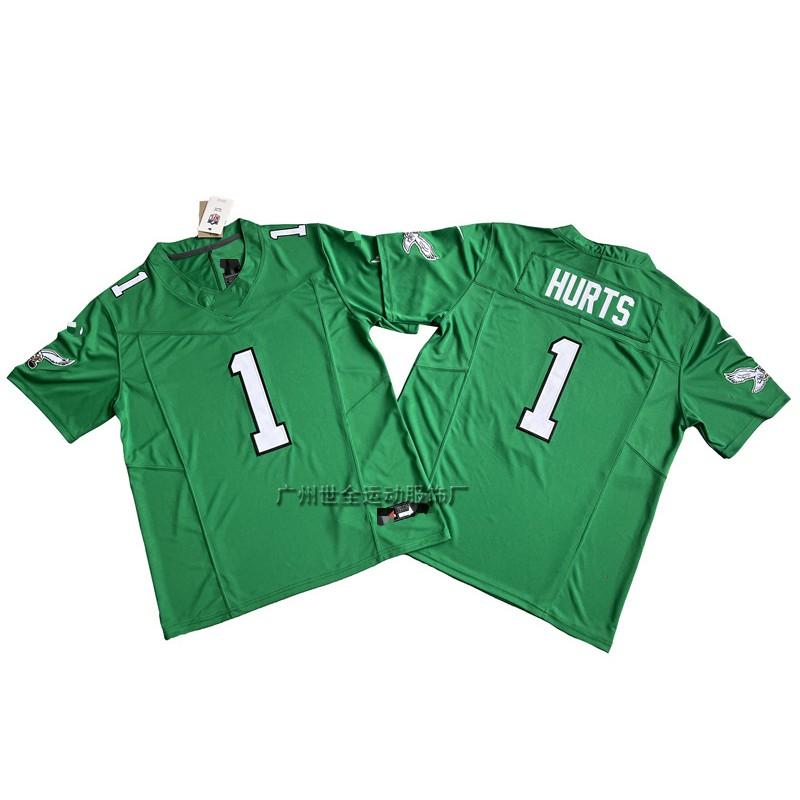 Mens Retro Embroidered American Football Jersey Philadelphia Eagles Vintage Style Sport Shirt Fan Wear