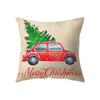 Наволочки с рождественской тематикой Аксессуары для автомобиля Офис Санта-Клаус Гостиная Диван Домашние наволочки