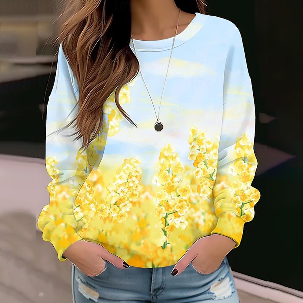 Женский топ с длинным рукавом, 3D абстрактный принт лица, толстовка с круглым вырезом, свитер с длинным рукавом, осень и зима, большие размеры