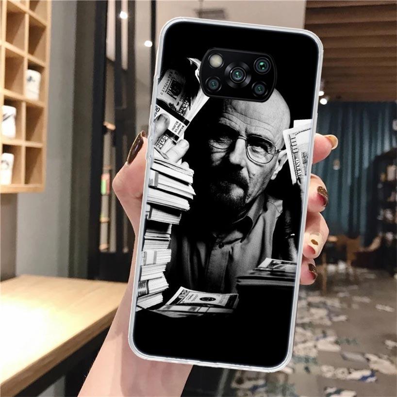 Мягкий чехол для телефона Breaking Bad для Xiaomi Poco X3 Pro X7 X6 X5 X4 NFC F6 F5 M5S M4 M3 F4 Gt F3 F2 F1 M2 Fundas Чехол Poco X3 Pr