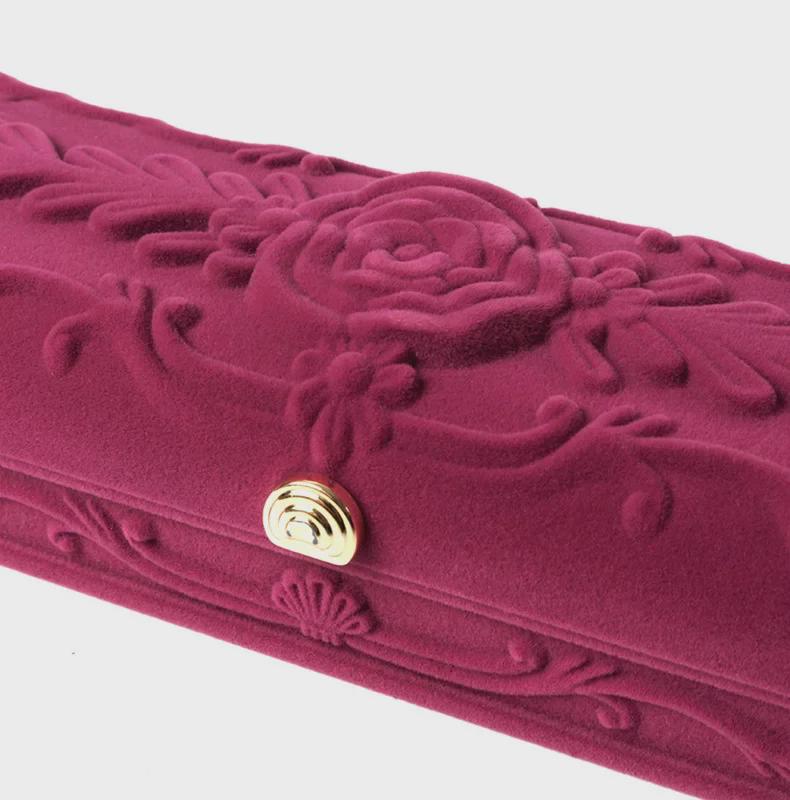 Шкатулка для сережек, нефритового кулона, браслета, кольца, ожерелья и подарочная коробка