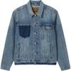 Levis Denim Wanderer Series Fw24 Denim Wanderer Series Lapel Single-Breasted Loose Straight Long Sleeve Denim Jacket Men Jackets Light-Blue 0015E-0006