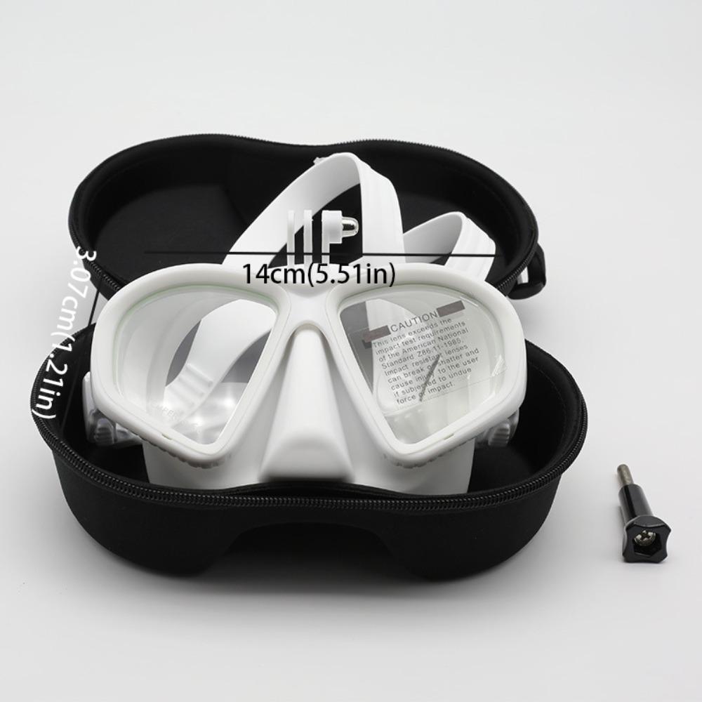 Tempered Glass Snorkeling Set J-Type Diving Mask Snorkel Set Snorkeling