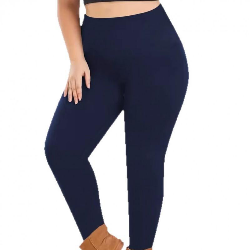Womens High-Waisted Tummy Control Yoga Pants Fleece Lined Slim Fit Warm Sports Leggings Winter