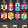 Colorful Perk-a-Cola Posters and Prints Wall Art Pictures Drink Bottle Pop Art Canvas Painting Modern Retro Bar Club Home Decor