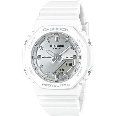 Женские G-SHOCK GMA-P2100VA-7AJF [G-SHOCK] Круглые часы Белая смола *Биомасса Пластик