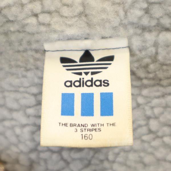 Adidas 80-е Винтаж сделано Descente Логотип трилистника на спине Пуховик Детский Б/У
