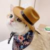 New Cat Hat Cowboy Pet Mini Puppy Hat Western Cowboy Style Small Cat and Dog Pet Party Festival Small Hat