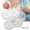 1 пара силиконовых корректоров для сосков, съемники для сосков для плоских втянутых сосков, помощь при грудном вскармливании