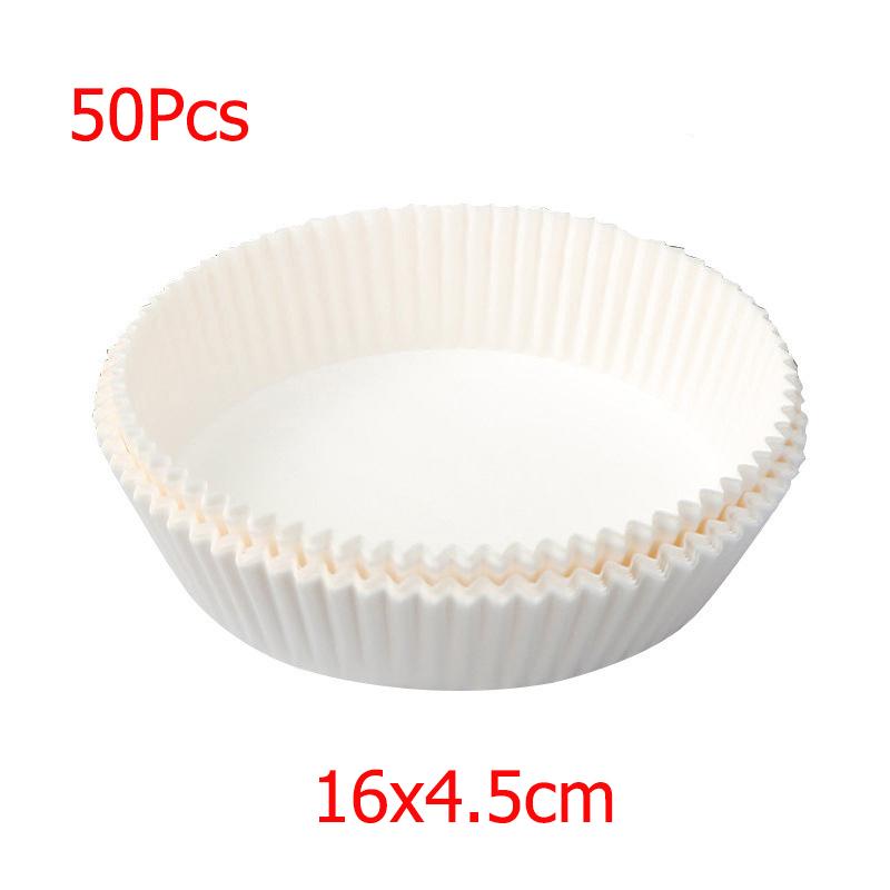 LMETJMA 50 шт. одноразовая бумажная прокладка для фритюрницы с антипригарным покрытием пергаментная бумага для выпечки микроволновая печь бумага JT452