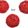 24Pcs Decorative Balls Wicker Rattan Balls 5CM for Vase Fillers Wedding Garden Hallway Party