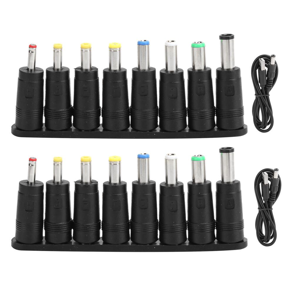 Laptop Multi-function DC Plugs Universal Power Supply Adapter for Routers IP Cameras Mini Fans Shavers and More Plug And Play Overvoltage Overcurrent