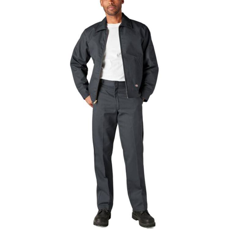 Dickies Утепленная куртка Эйзенхауэр Угольно-серая куртка Мужская Серая TJ15-CH