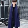 Solid Color Thickened Male Female Women Winter Scarves Korean Long Shawls Knitted Shawls Wraps