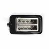 Grille-pain 2 fentes - LIVOO - DOD162N - 750 W - Thermostat réglable : 7 niveaux - Noir
