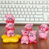 11 шт./комплект Умная игрушка Фигурка Действия Милый Каваи Звезда Кирби Игра Приключение Штабелируемая ПВХ Аниме Фигурка Модель Подарок на День Рождения для Детей