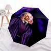 1pc Addams Family Wednesday Enid1 Umbrella, Sun Protection, And UV Shielding. It Has Eight Sturdy Ribs for Outdoor Use And Perfect Gift