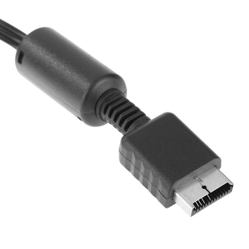 AV-кабель с несколькими выходами, видео/аудиокабель, 3 RCA, плоский для Playstation Ps Ps2 Ps3