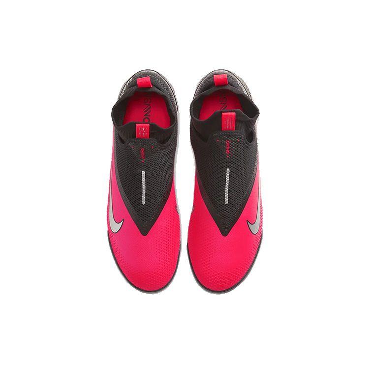 Nike React Phantom Vsn 2 Pro Df Tf Удобные Универсальные Тканевые Композитные Материалы Ультра-Волокно Нескользящие Футбольные Бутсы Мужские Футбольные Бутсы CD4174-606