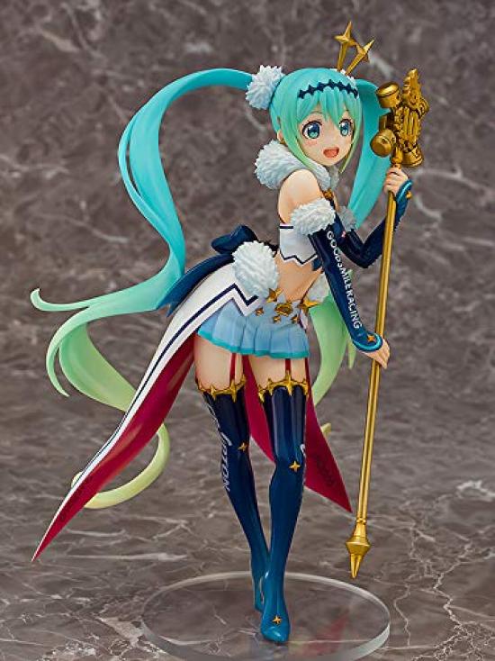 Hatsune Miku GT Project Racing Miku 2018 Challenging To the TOP 17 Scale ABS & PVC Painted Finished Figure