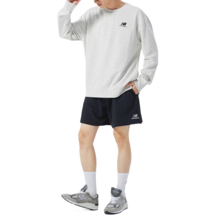 New Balance Толстовка Унисекс Светло-серая UT21501-SAH