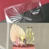 1pcTransparent Palm Leaf Chocolate Mould DIY Cake Decorating Fondant Mould Cake Stencil Baking Mold 4 Styles