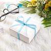 30pcs Foldable Cardboard Paper Jewelry Boxes Gift Packaging Boxes White 9x9x4cm